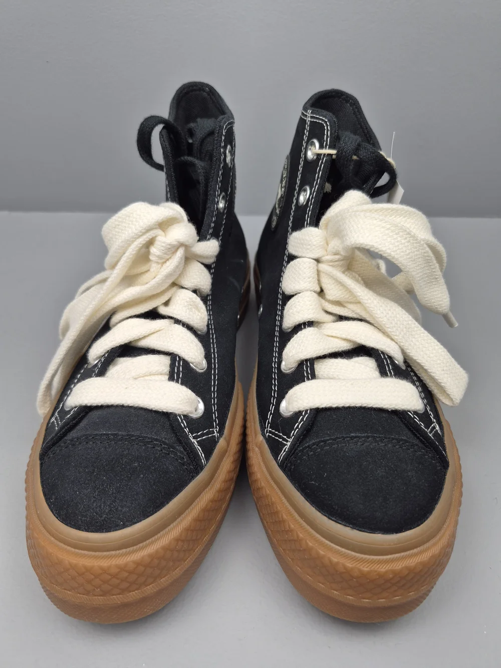 Converse Chuck Taylor All Star Lift Platform High Top Black W sz 8.5 A10460C W - Picture 8 of 10